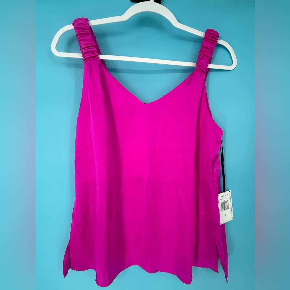 1.‎ State Fuchsia Camisole Top